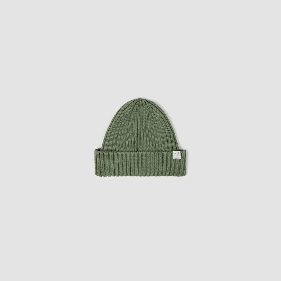 Miles the label - Tuque en tricot vert olive