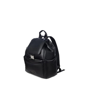 Lambert - Le Averi - Sac à dos en cuir vegan puffy noir