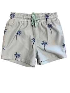 Miles the label - Short de maillot palmier, 3/6 mois