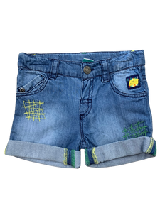 Tuc Tuc - Short jeans citron, 9 mois