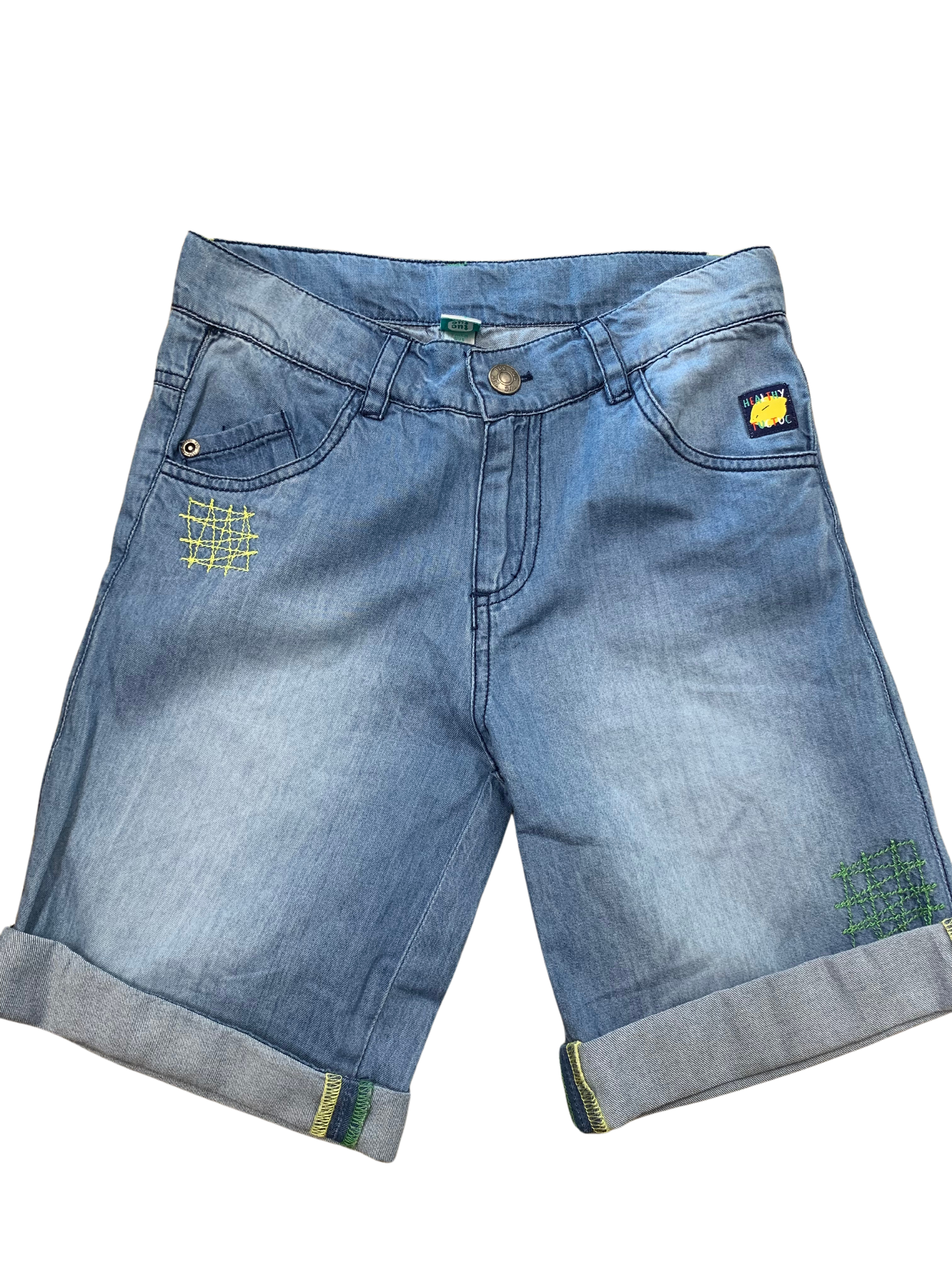 Tuc Tuc - Short en jeans souple petit citron, 6 ans