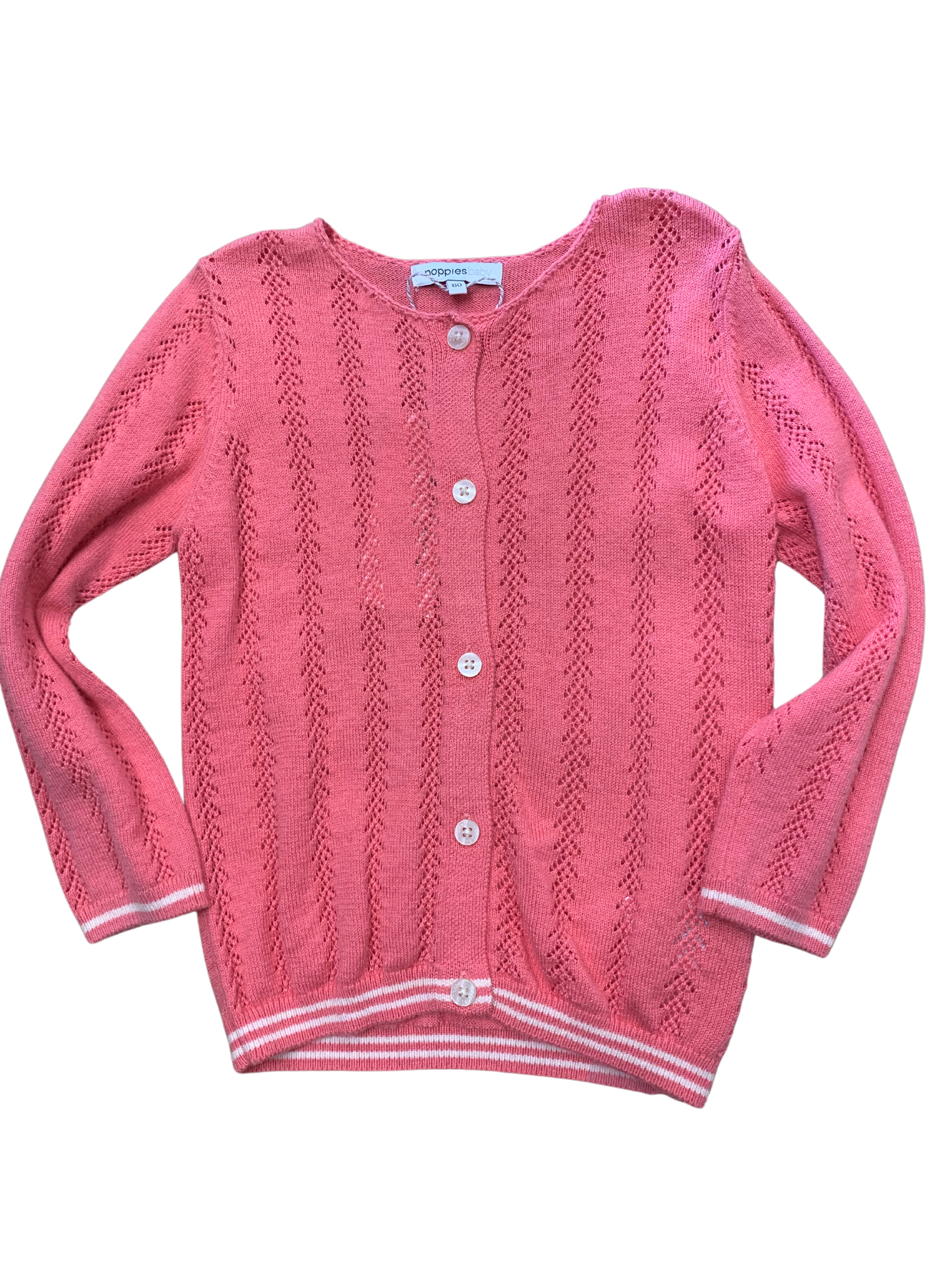 Noppies - Veste en tricot rose, 9-12 mois