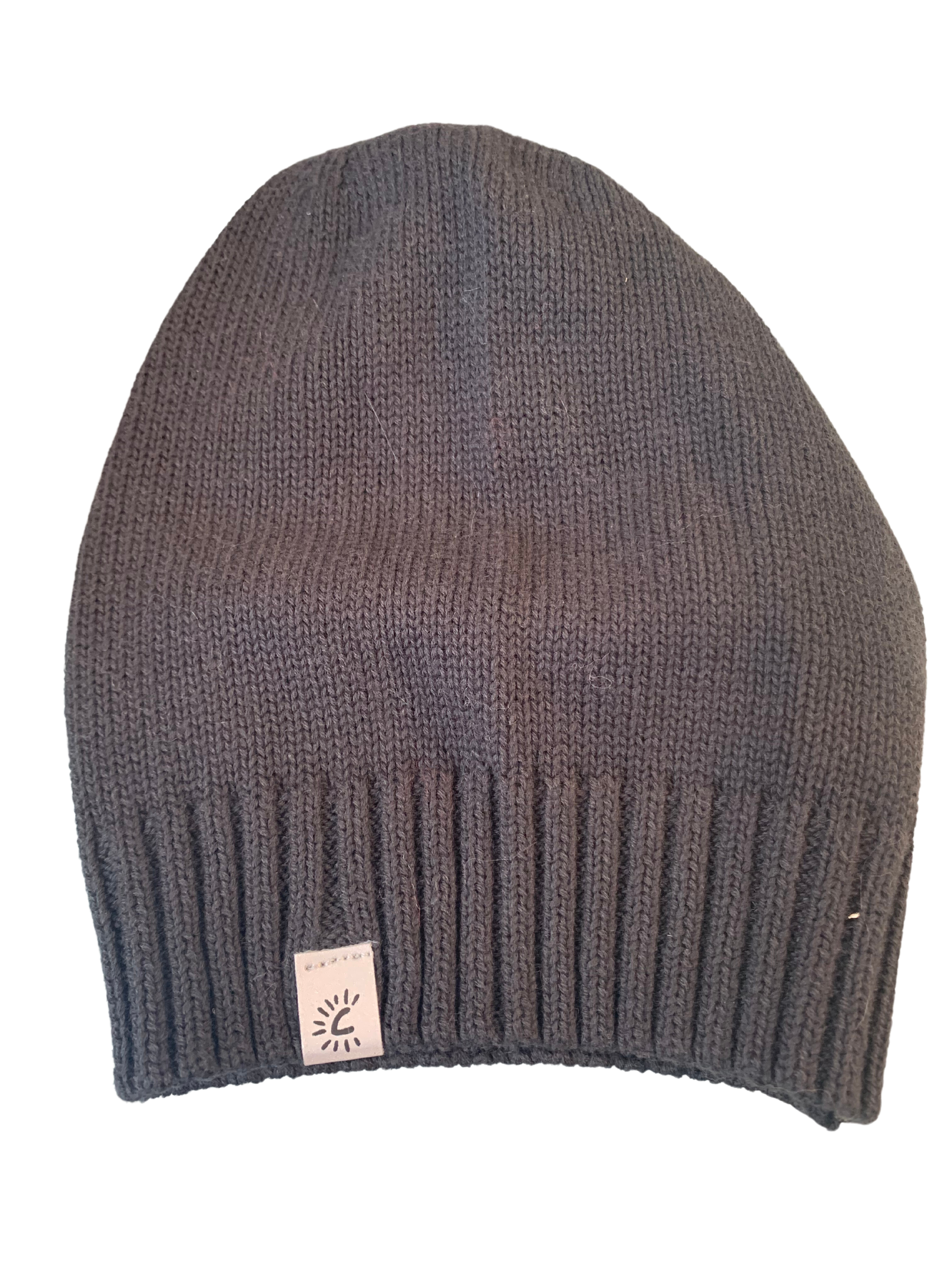 Calikids - Tuque en tricot léger - noir 9-24 mois