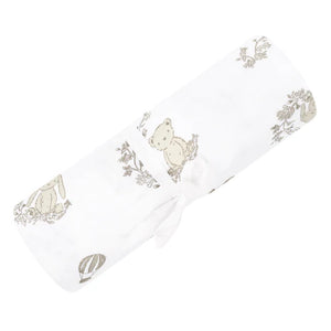 Perlimpinpin - Couverture mousseline de coton - Peluches