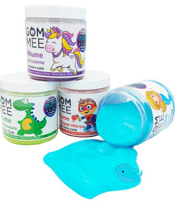 Gom-mee - Slime moussante sirène bleue