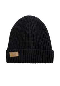 Will & You - Tuque en lainage doublée en polar, noir