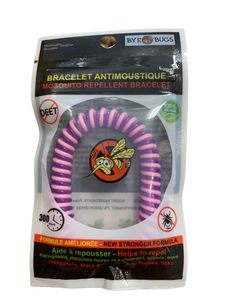 Bye-bugs - bracelet anti-moustique