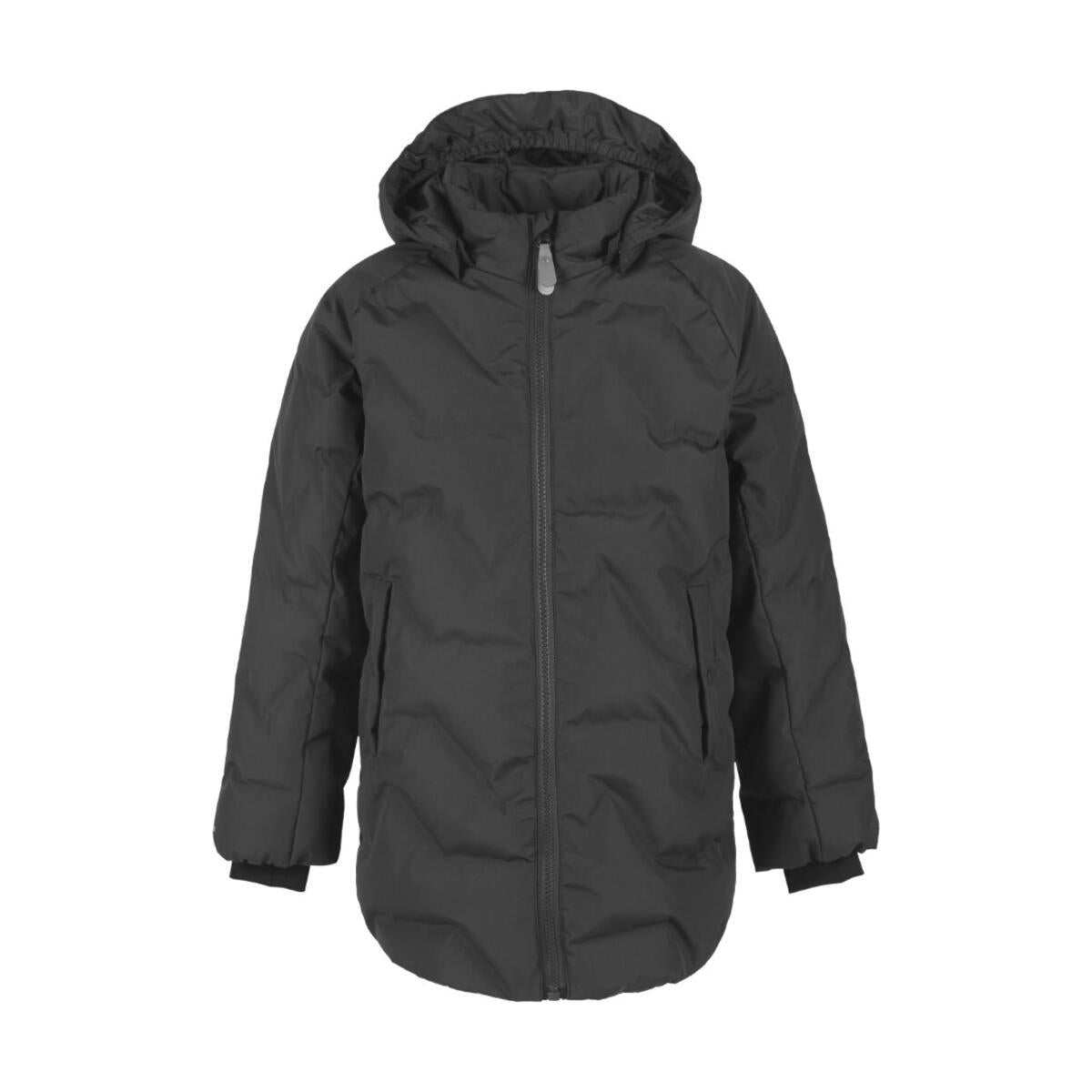 Color kids - Manteau long hiver, noir