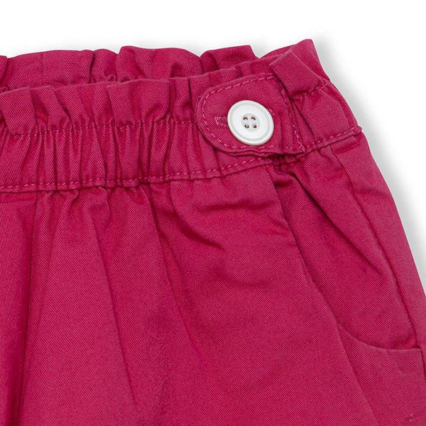 Tuc tuc - Short en sergé - fuschia fille