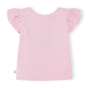 Tuc tuc - Chandail camisole manches courtes - Rose étoilée