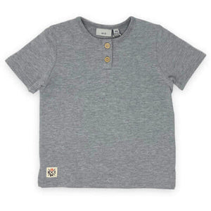 M.I.D - Chandail manches courtes, gris