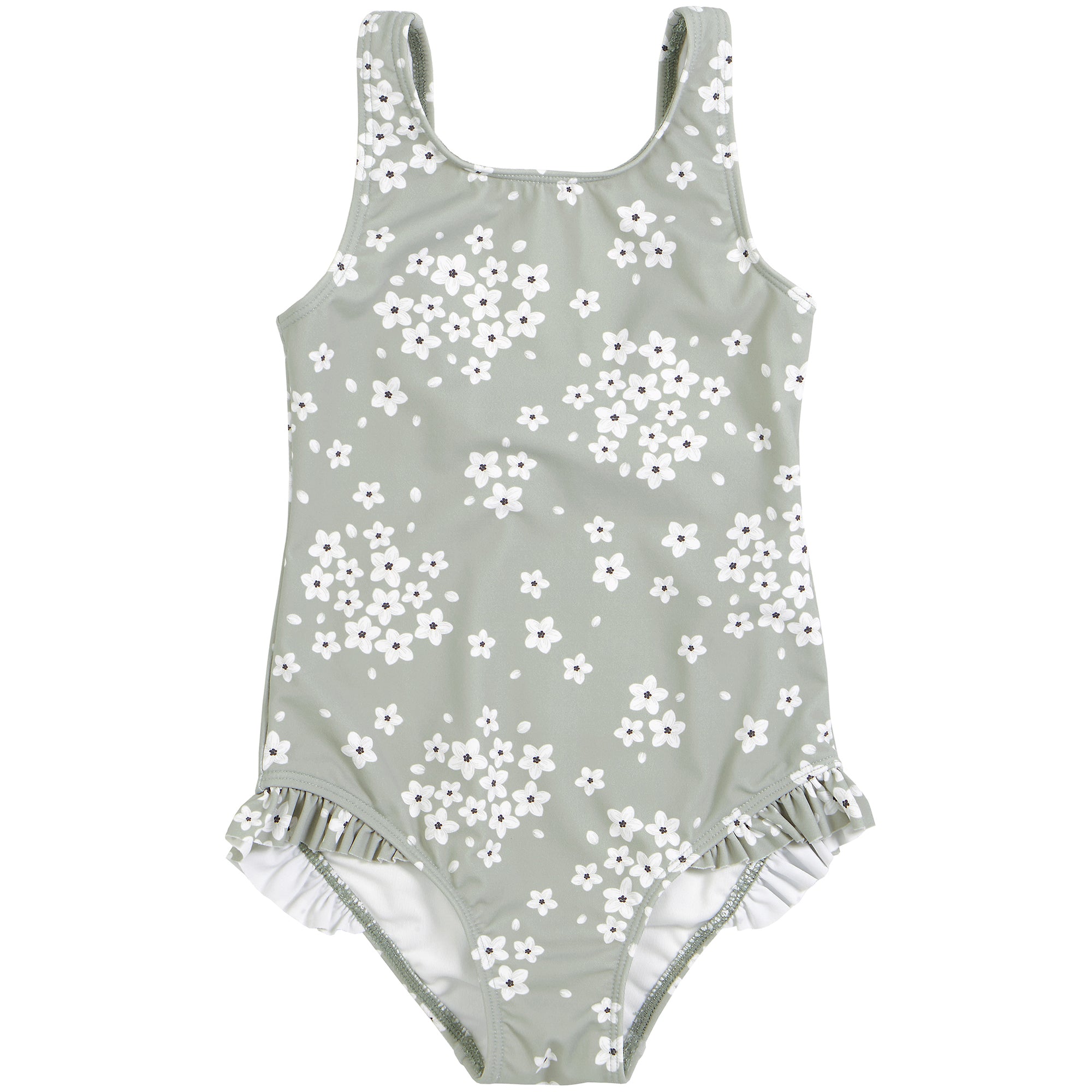 Petit lem - Maillot de bain sauge à imprimé floral, 2 ans