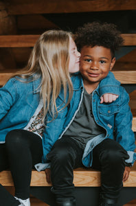 Will & You - Chemise denim Jackson, 2, 5 et 12 ans