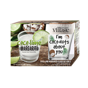 Gourmet du village - Margarita coco-lime ensemble pour 2