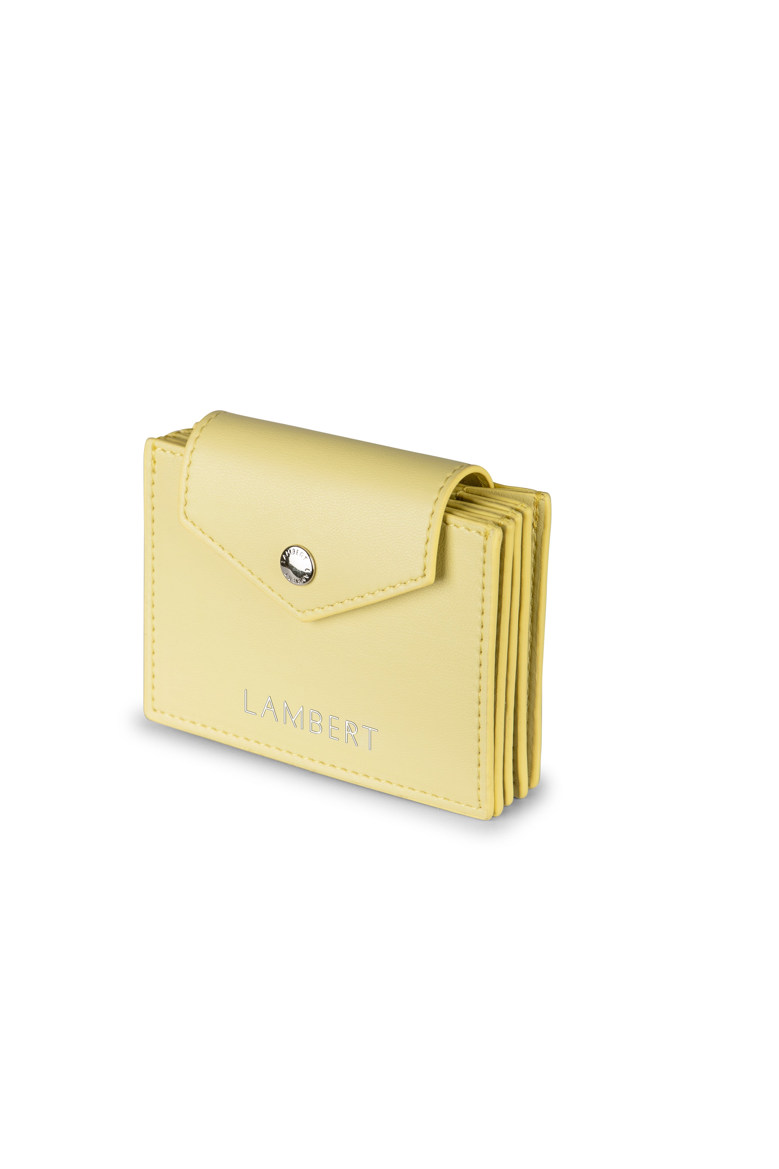 Lambert - Le Jane - Porte-cartes accordéon en cuir végan - Mojito