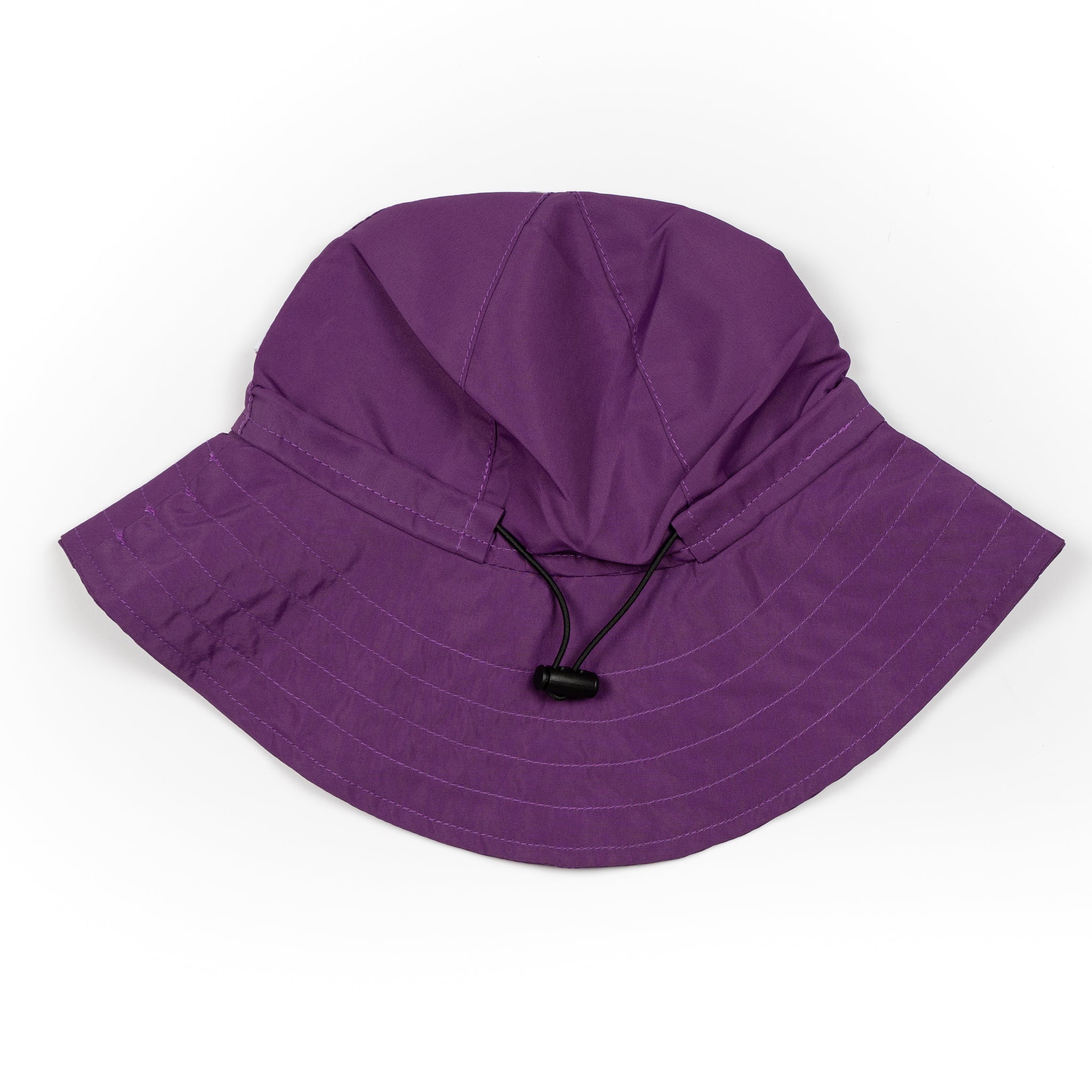 Hopalo - Chapeau  soleil nautique UV50+ ajustable - Prune