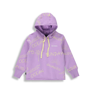 Birdz - Hoodie Resort - Lilas 2 ans