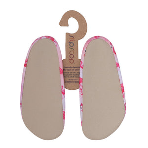 Slipstop - Chausson Kylie - Flamants roses sur fond rose