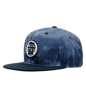 Headster - Casquette snapback - Tie dye noir