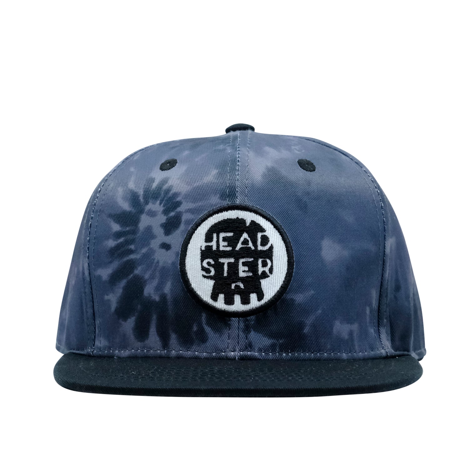 Headster - Casquette snapback - Tie dye noir