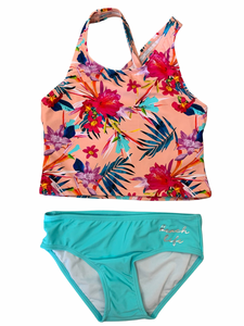 Mandarine & co - Maillot deux pièces fleuris 12 ans