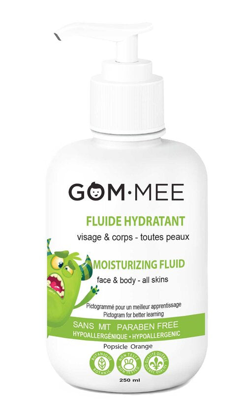 Gom-mee - Hydratant fluide  Visage et Corps (PARFUM de Popsicle à l'orange)