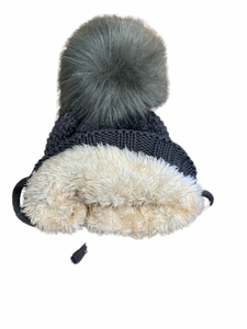 Calikids - Tuque doublée tricot - Charcoal