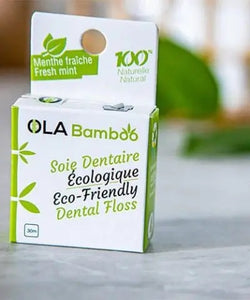 Ola Bamboo - soie dentaire écologique