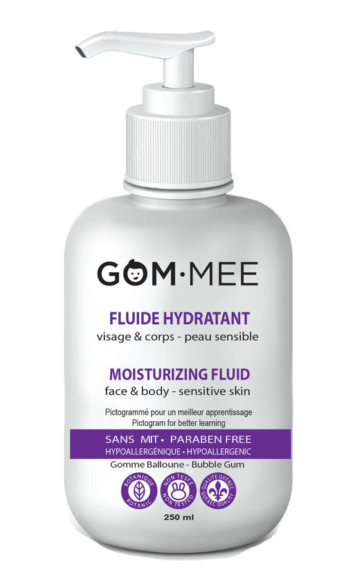 Gom-mee - Hydratant fluide  Visage et Corps (PARFUM de Gomme balloune)