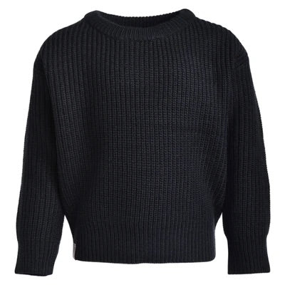 LP Apparel- chandail en tricot noir, 5-6 ans
