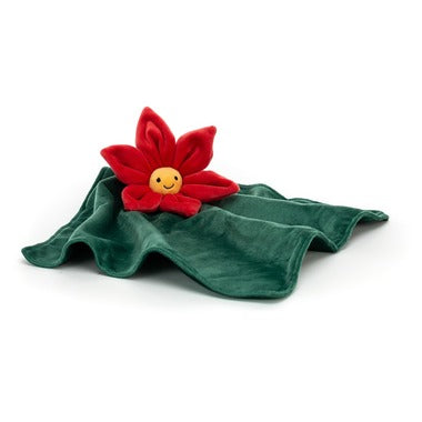 Jellycat- Fleur rouge avec couverture