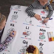 Bimoo - Alphabet - Nappe multilingue à colorier