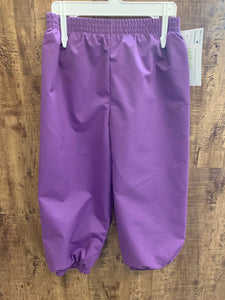 Perlimpinpin - Pantalon doublé taffeta aubergine