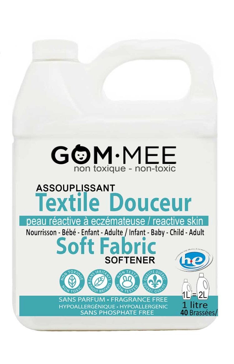 Gom-mee - Assouplissant textile douceur hypoallergénique