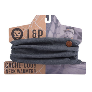 L&P Apparel - Cache cou en coton, charcoal