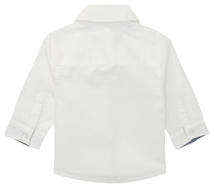 Noppies - Chemise blanche 4-6 mois