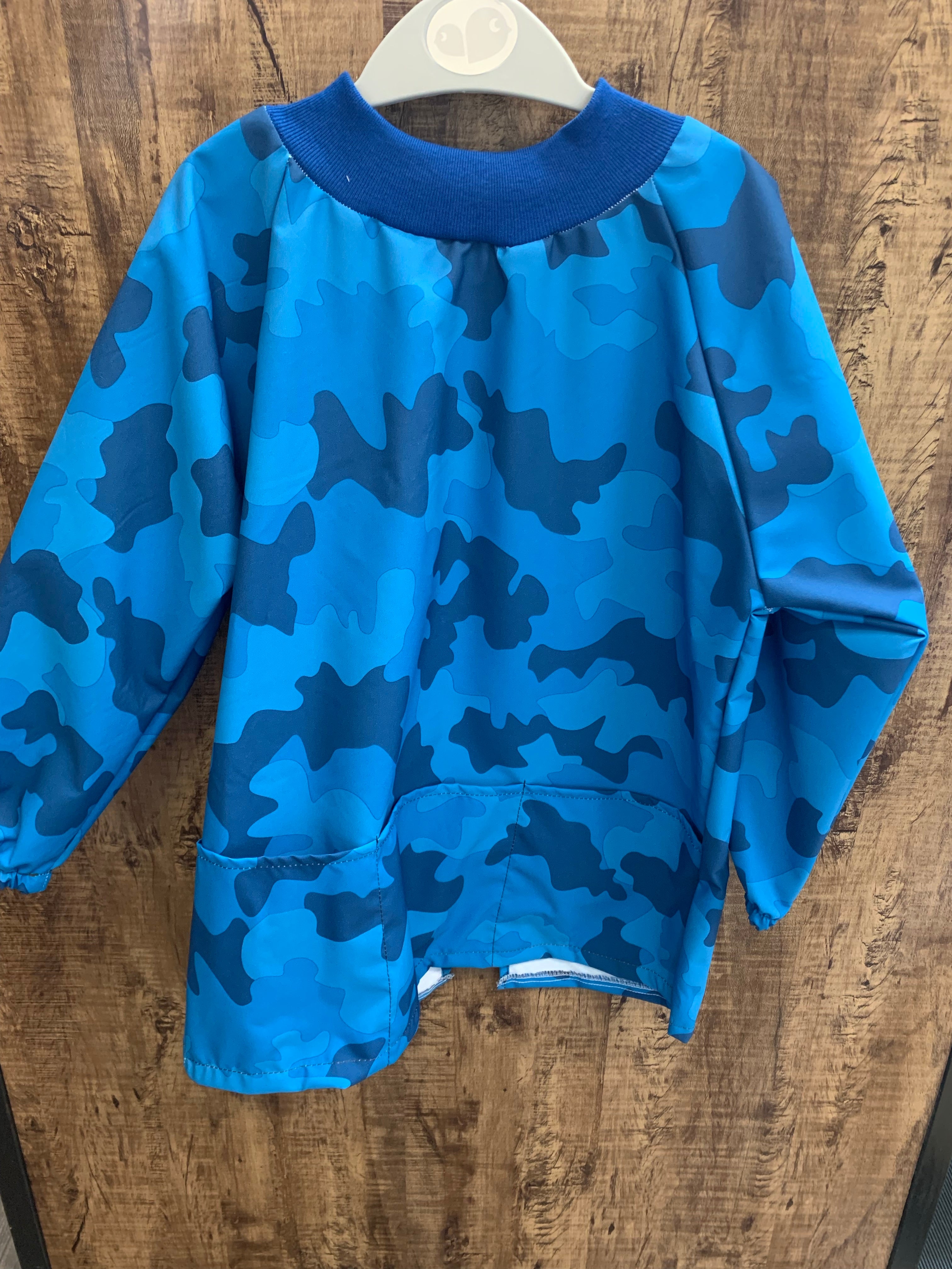 Perlimpinpin - Couvre-tout camouflage bleu