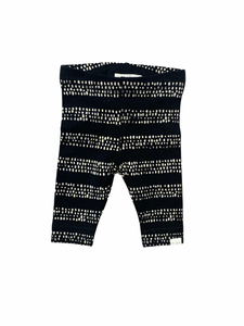 Miles baby - Legging noir avec point blanc - 3 mois