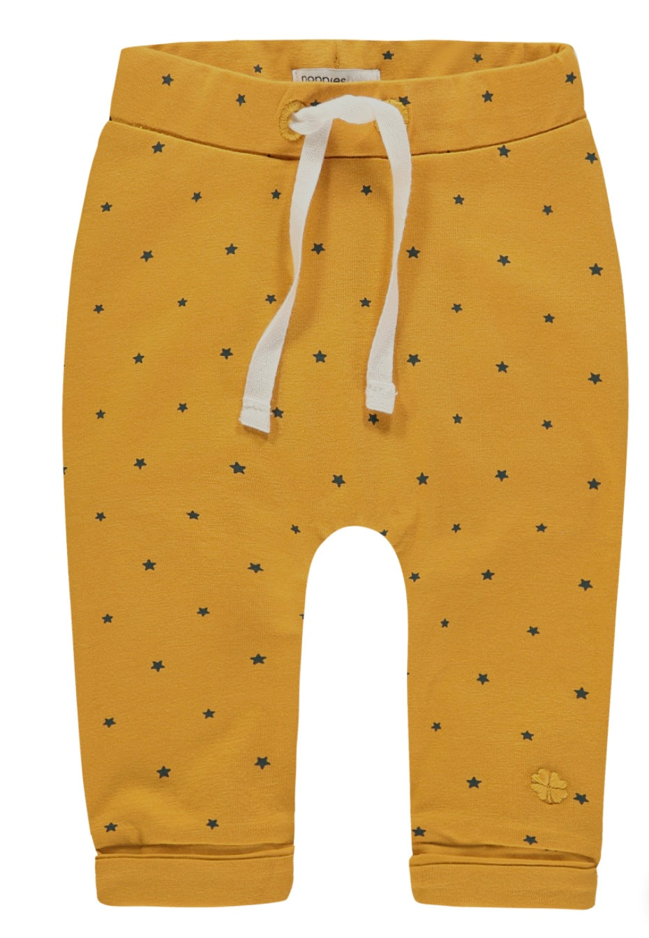 Noppies - pantalon jaune avec étoiles marines, 6-9 mois
