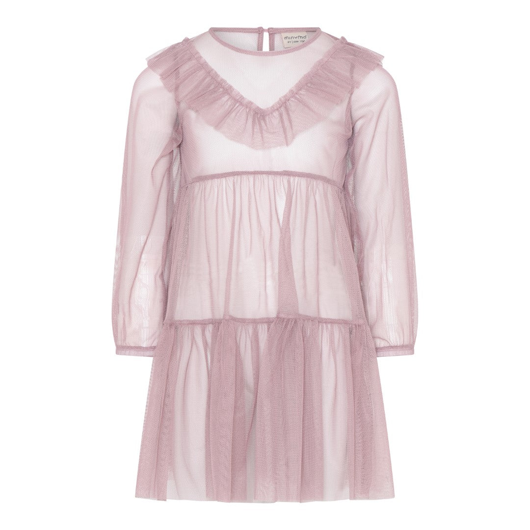 Minymo - Robe à manches longues - Rose bébé 18 mois